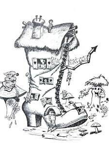 225x300 Old Shoes Paintings