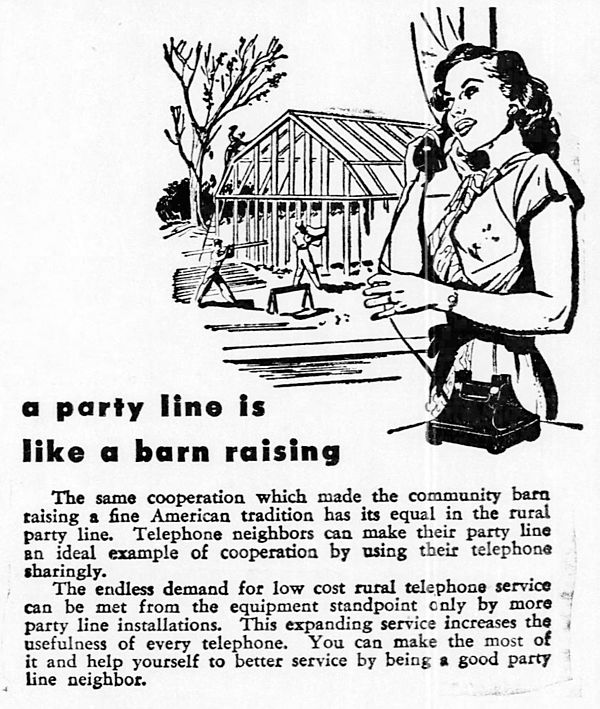 600x709 Party Line (Telephony)