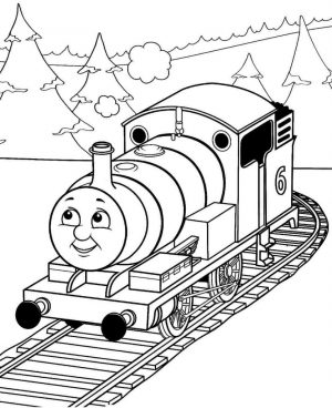 300x368 Percy The Train Coloring Pages