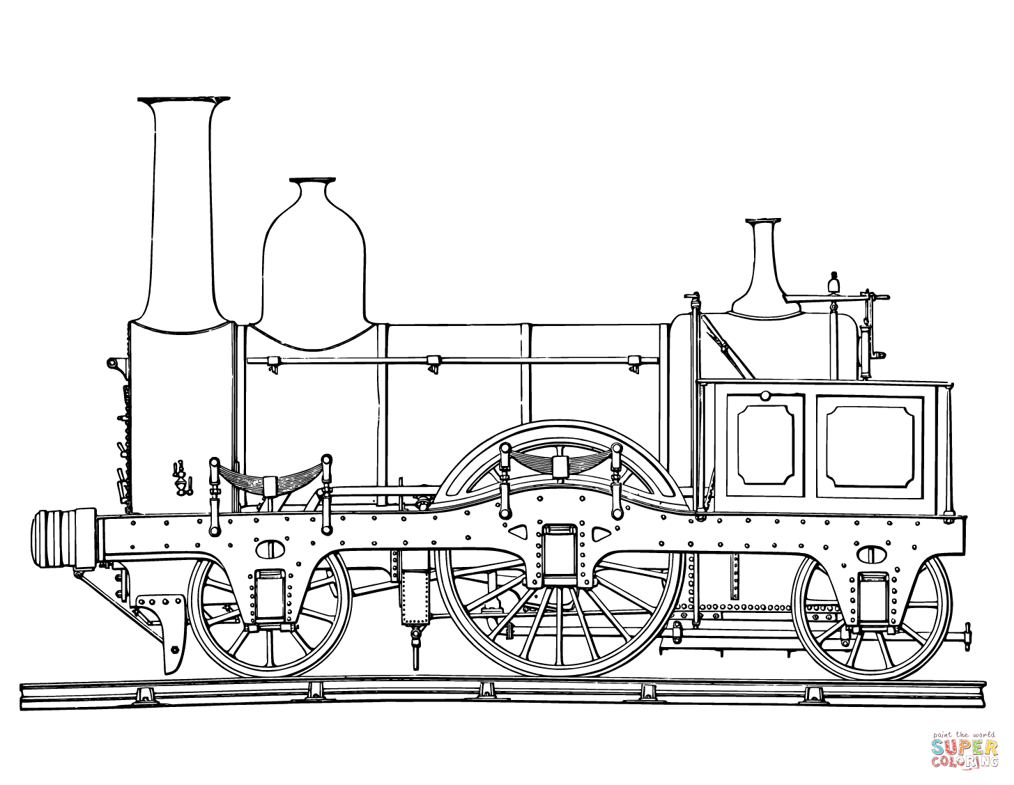 1455x1127 Steam Train Coloring Page Free Printable Coloring Pages