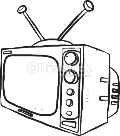 Old Tv Drawing at GetDrawings | Free download