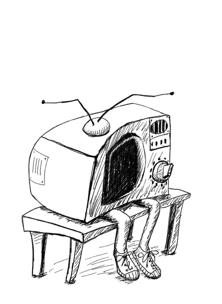 765x1044 Old And Sad Tv Set By Hitryi Pryanik