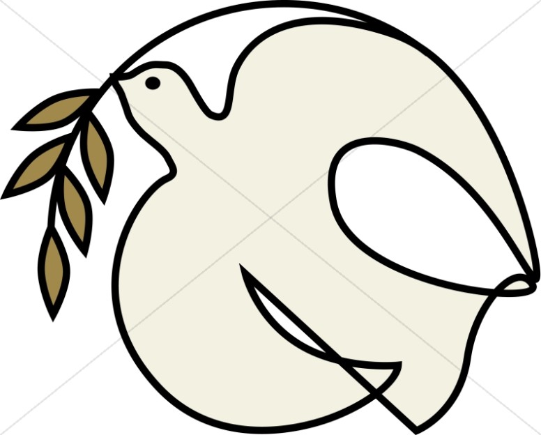 776x624 Off White Dove With Olive Branch Dove Clipart