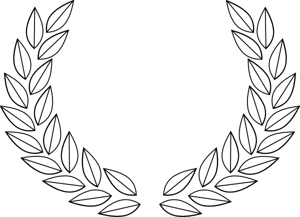 600x433 Olive Leaf Gold Clip Art