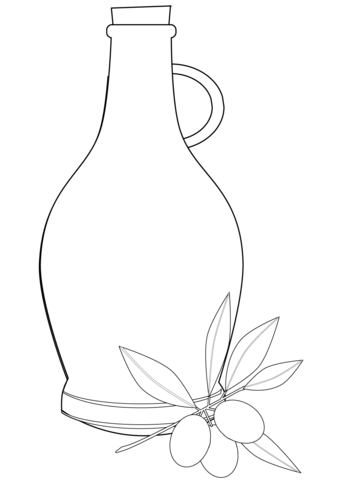 339x480 Olive Oil Coloring Page Free Printable Coloring Pages