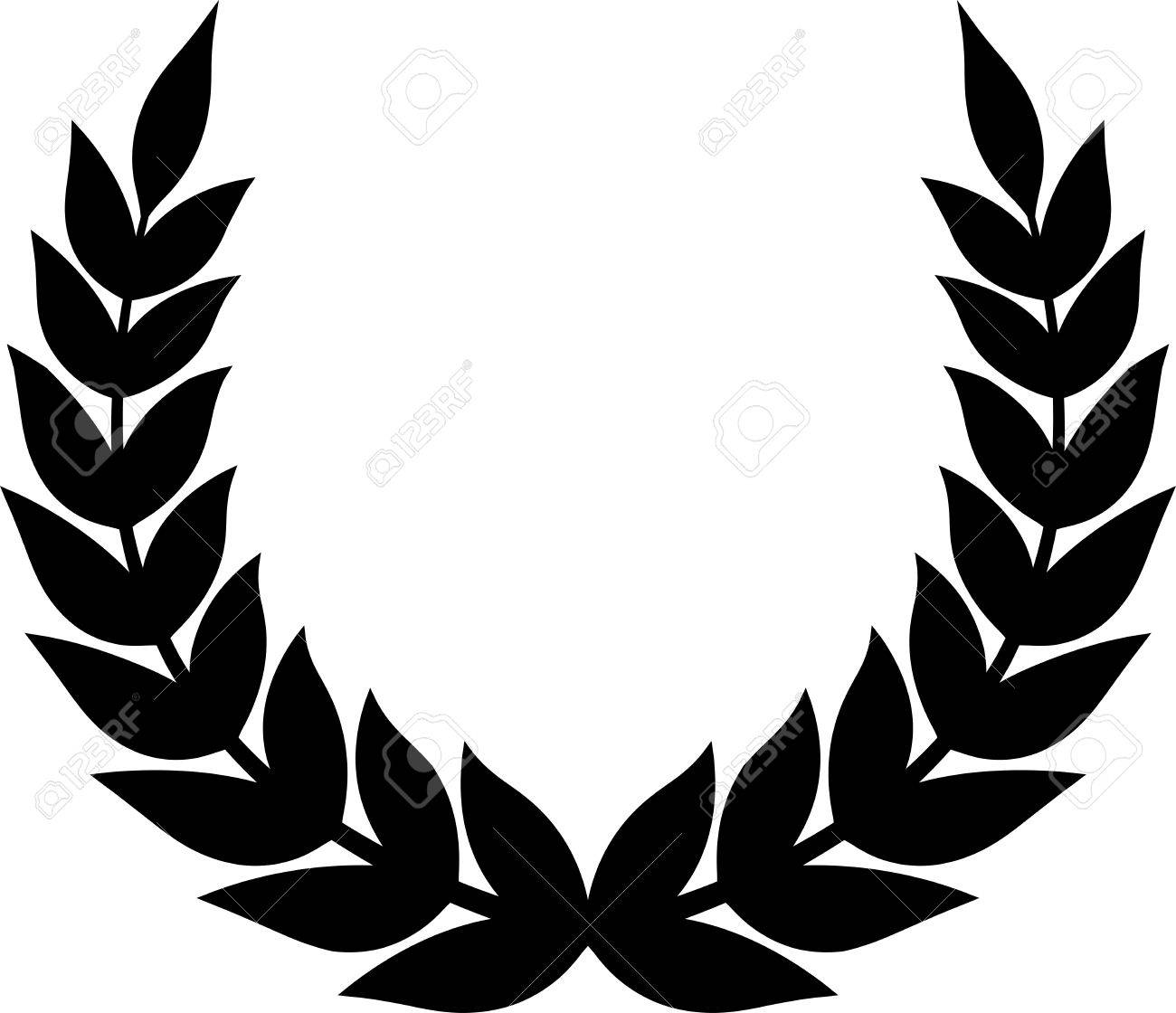 1300x1120 Laurel Wreath Vector Royalty Free Cliparts, Vectors, And Stock