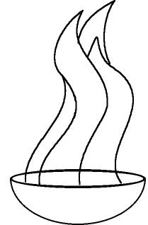 209x318 Olympics Torch Printout