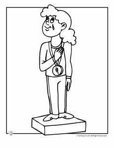 231x300 Summer Olympics Coloring Pages Olympic Torch Coloring Page