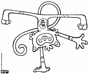 300x250 Olympic Mascots Coloring Pages Printable Games