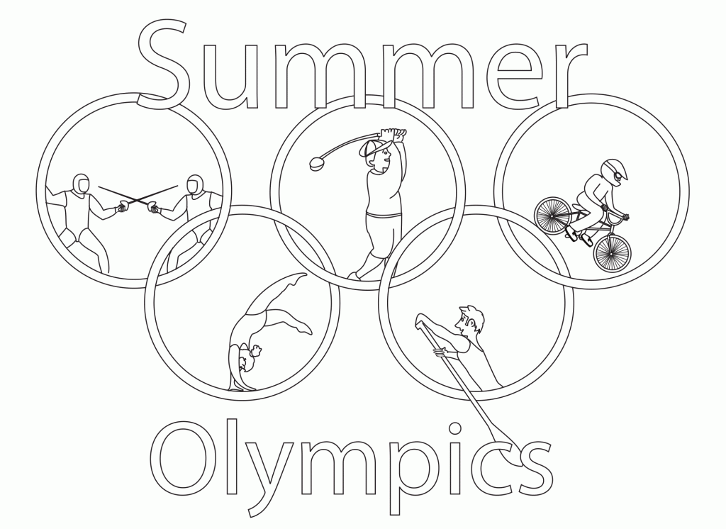 1024x746 Summer Olympics Coloring Pages South Shore Mamas
