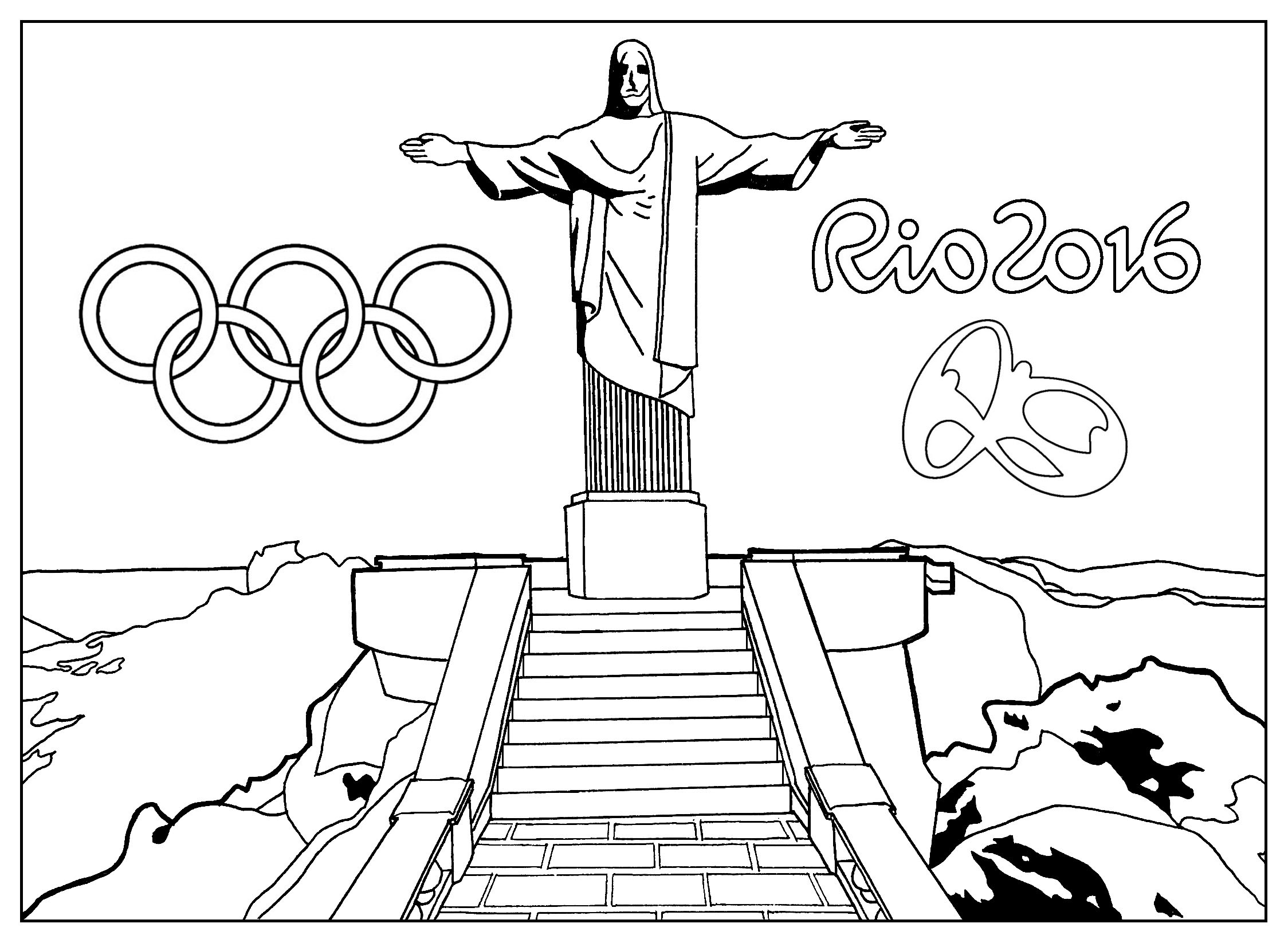 2248x1646 Olympic Coloring Pages Just Colorings