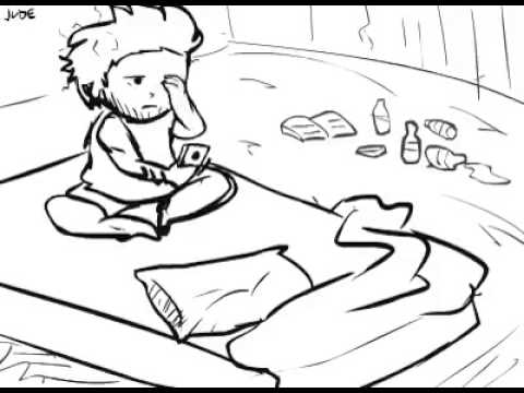 480x360 No Control One Direction Anime Video