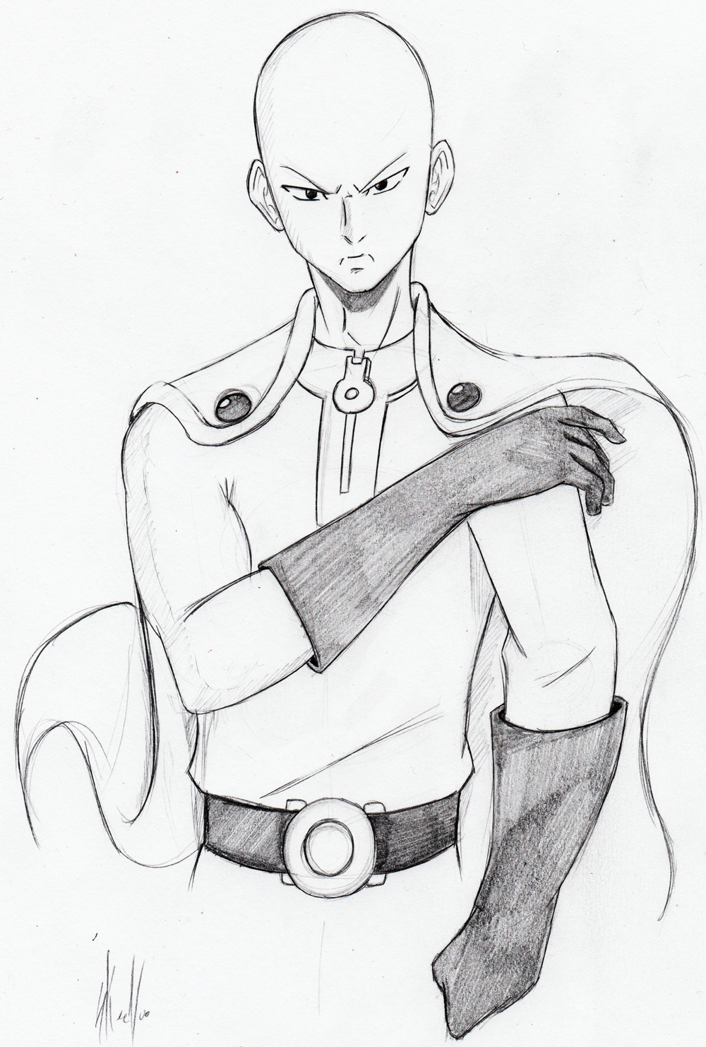 1000x1482 One Punch Man