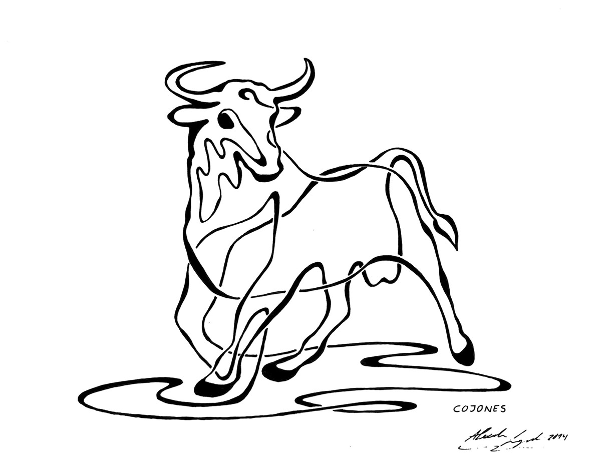 1200x923 One Line Animals On Behance