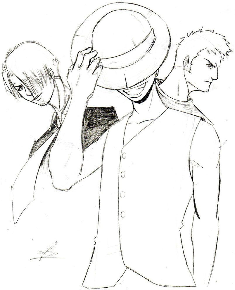 804x993 Drawing Sketch One Piece