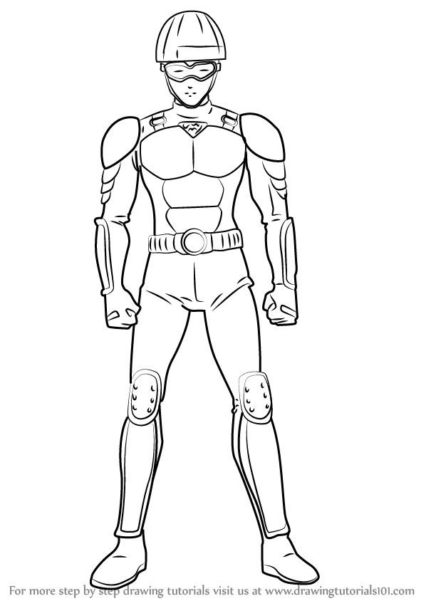 598x844 Learn How To Draw License Less Rider From One Punch Man (One Punch