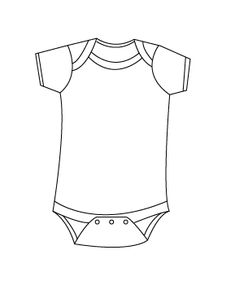 235x294 Detailed Onsie Clipart All Things Baby Showers Babies