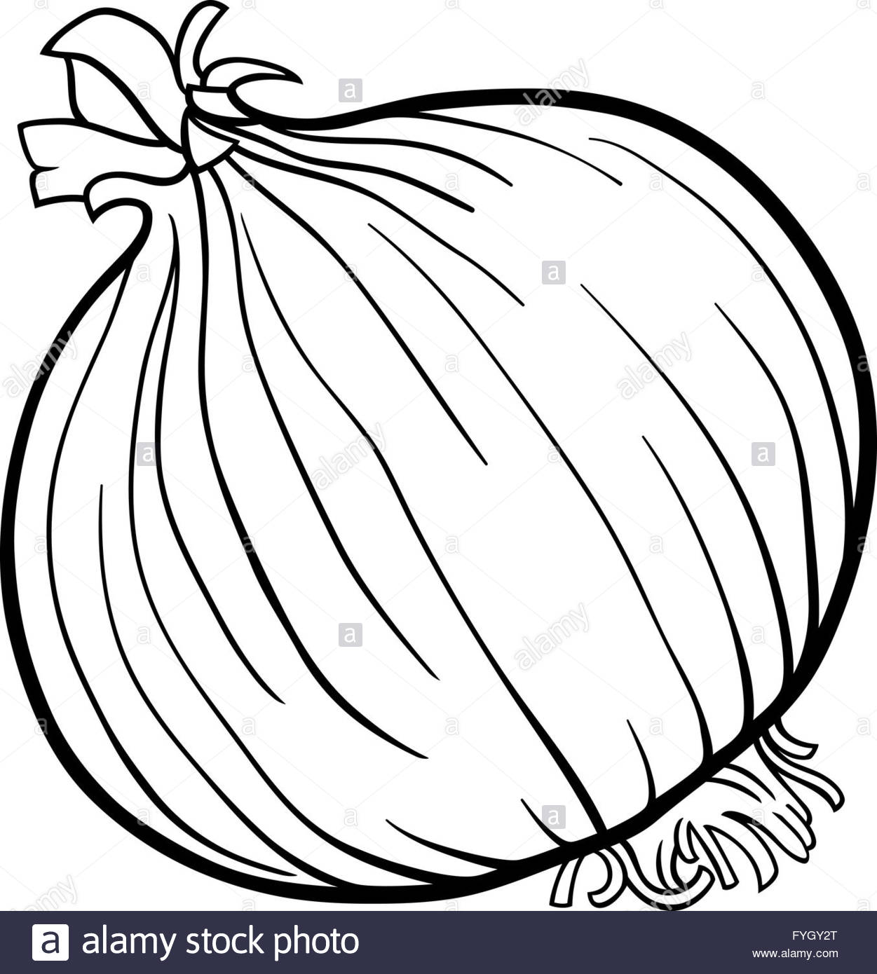 1251x1390 Onion Vegetable Cartoon For Coloring Book Stock Photo 103020032