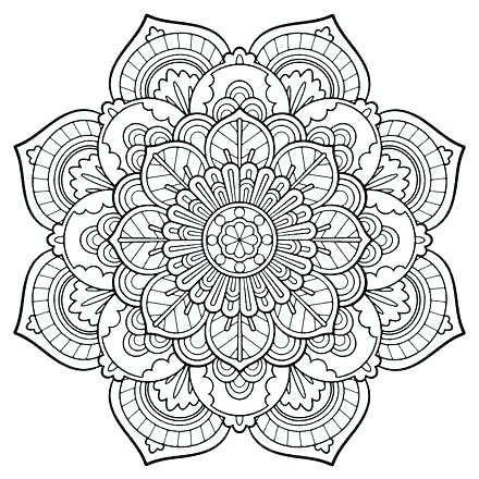 440x440 Epic Adult Coloring Pages Free Online Image 9 Books P