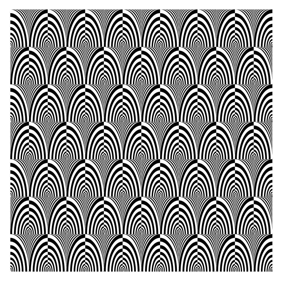 992x992 Op Art Shell Patterns Grasshoppermind