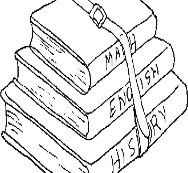 650x600 Open Book Coloring Page International Literacy Day 8 Open A Book