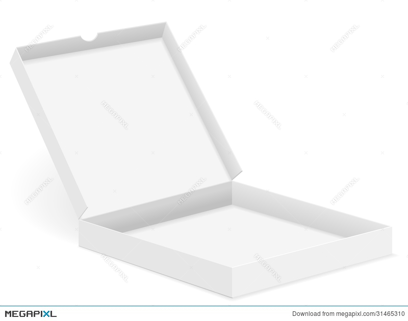 800x630 Pizza Box Open Illustration 31465310