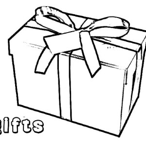 300x300 An Open Box Coloring Page Coloring Sun