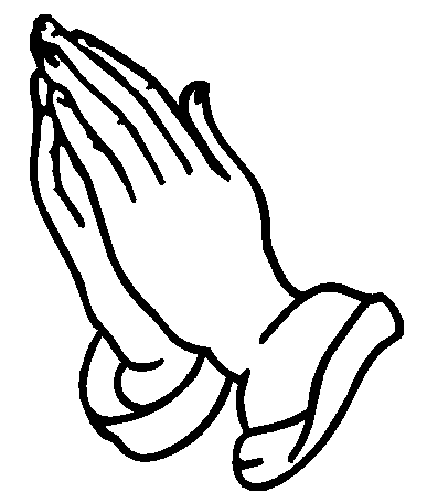 387x456 Open Praying Hands Clipart