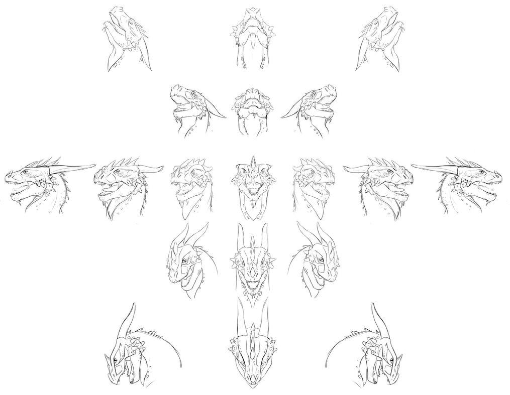 1015x787 Dragon Head Open Mouth By Sofmer