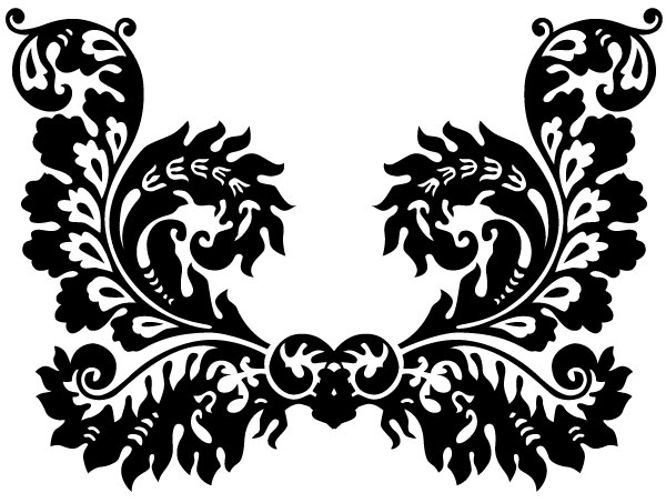 600x453 Free Vintage Graphics Flourish Vector Ornaments