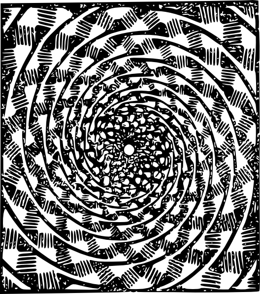 528x597 Optical Illusion Clip Art Free Vector In Open Office Drawing Svg