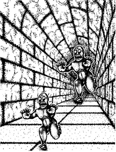 400x523 Size Constancy Visual Optical Illusion Weird Optics