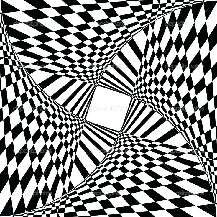 736x736 Drawn Optical Illusion Hard 2 9 Pencil And In Color Coloring Pages