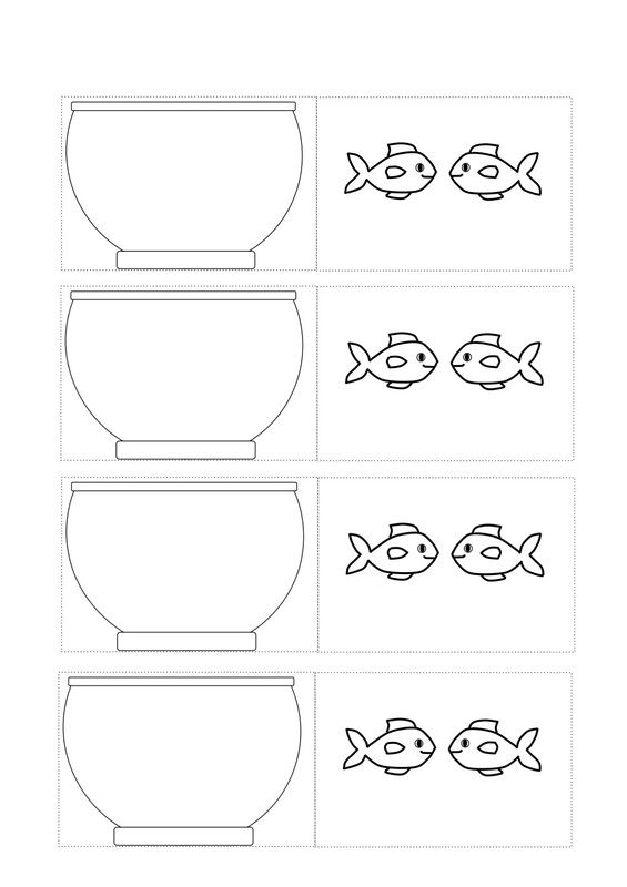 565x800 Fish In Bowl Optical Illusion Craft For Kids. Free Printable
