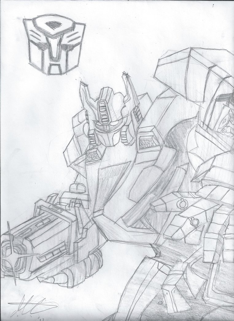 762x1048 Optimus Prime Final Drawing By Filipinopinoyboi