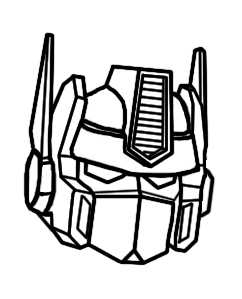 242x299 Optimus Prime's Head By Bobrampage