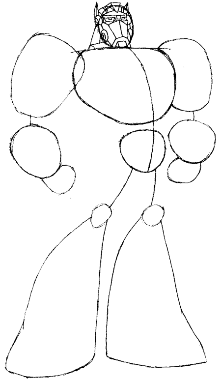 450x777 How To Draw Optimus Prime Transformers In Step By Step Drawing