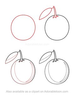 236x303 How To Draw Cherries Doodle Art Cherries, Drawings