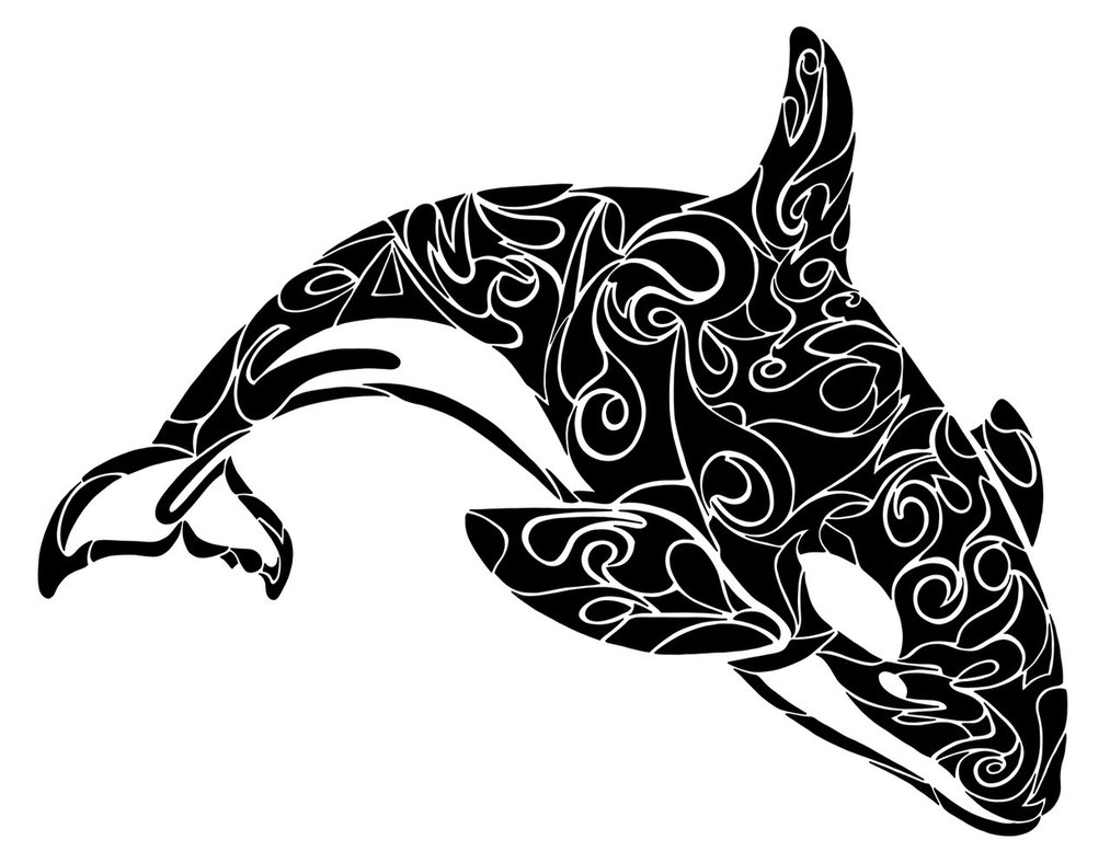 1013x788 Tribal Orca By Dessins Fantastiques