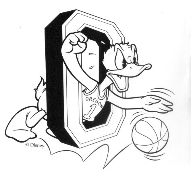 665x616 Cool Oregon Ducks Coloring Pages Well Duck 41 Artsybarksy