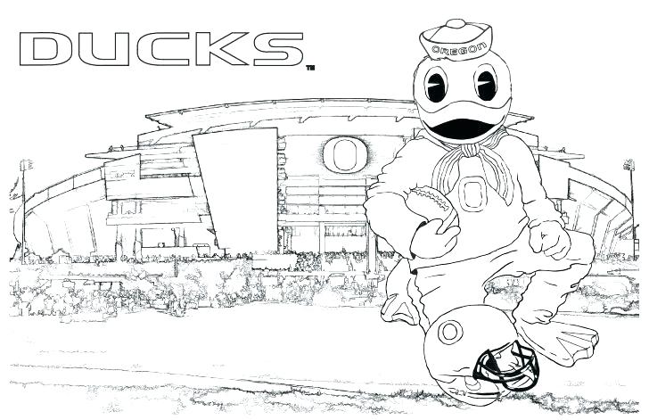728x471 Free Oregon Ducks Coloring Pages Printable Duck For Kids Baby
