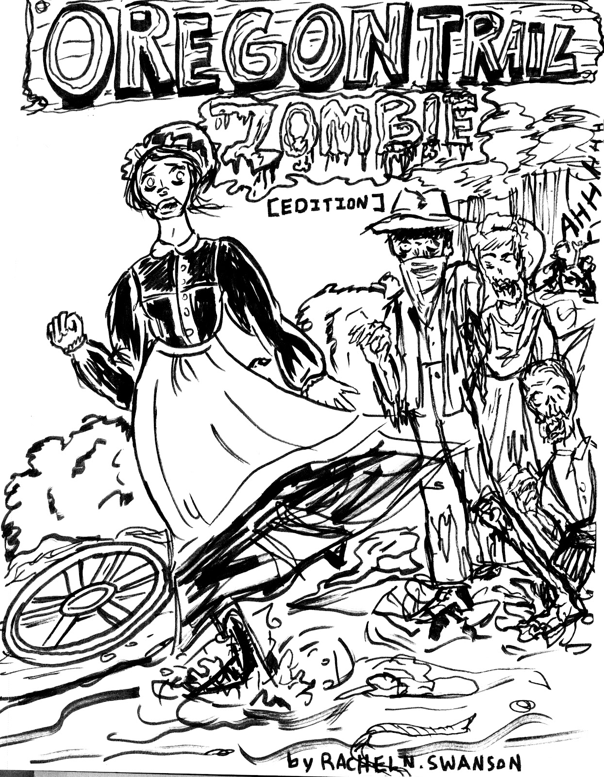 1244x1600 A Study In Making Oregon Trail Zombie Comic