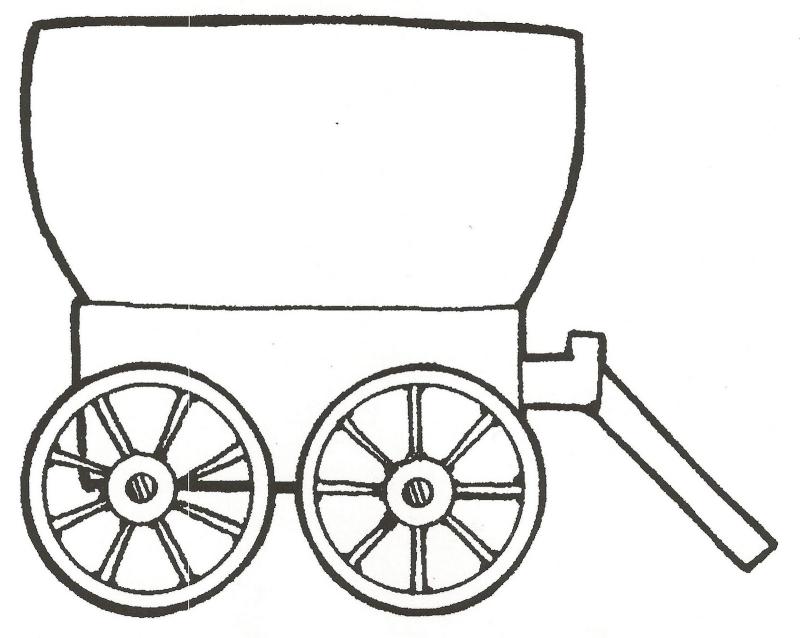 800x638 Clip Art Wagon Train