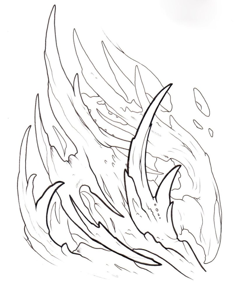 812x983 Bio Organic Line Drawing By Cmrutledge