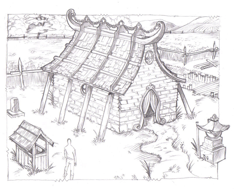 800x646 Oriental Fantasy House By Nezart