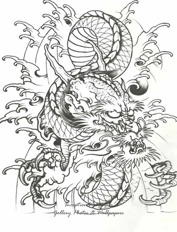 700x919 Chinese Dragon Tattoos