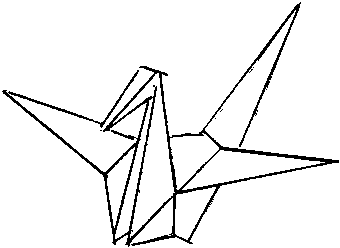 340x248 Basics To Draw One Auction Paper Crane Tattoo