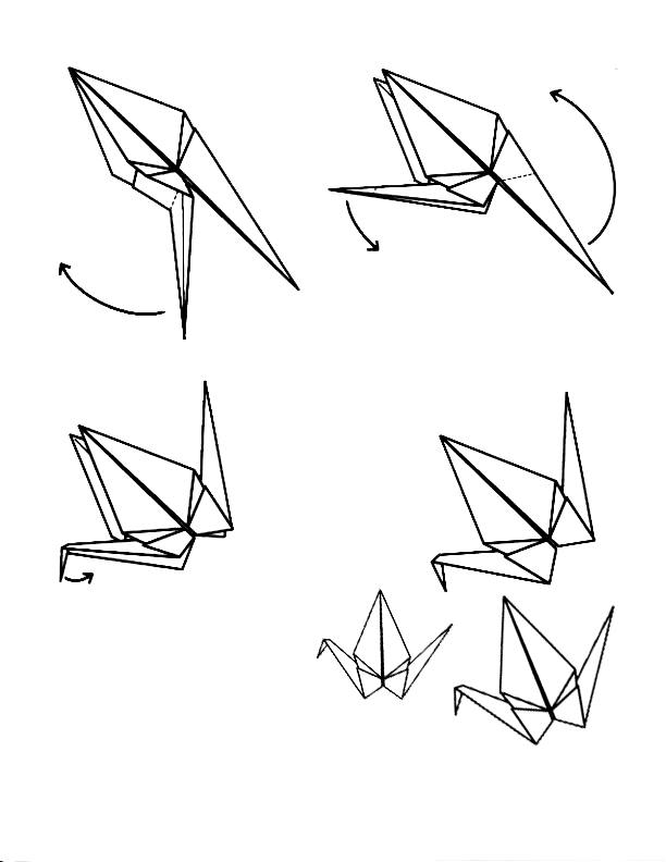612x792 How To Fold An Origami Paper Crane