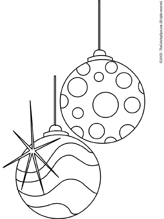 540x720 Christmas Ornaments Clipart Drawn
