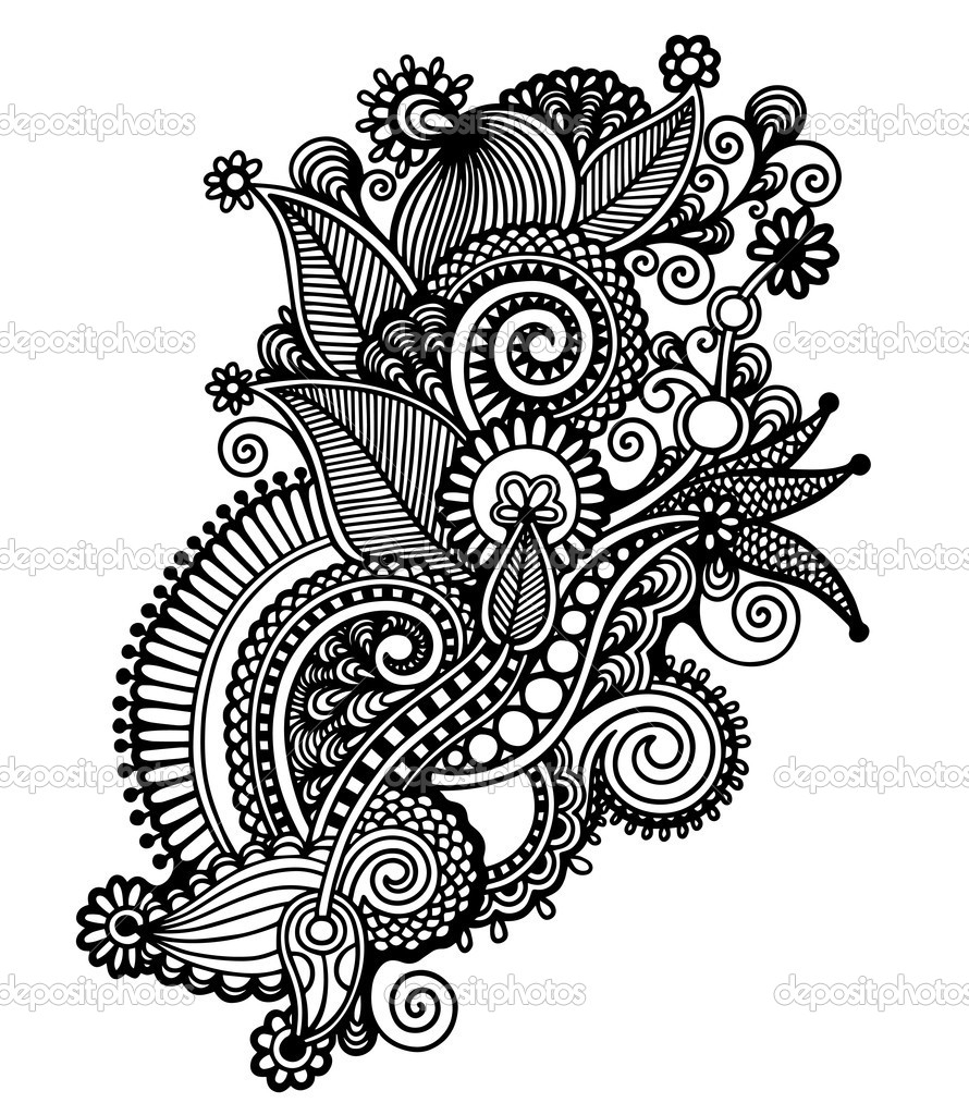 890x1024 Black And White Drawing Hand Draw Black And White Line Art Ornate